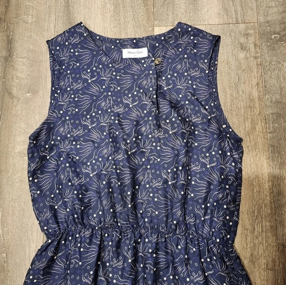 Steven Alan Silk Whimsical Floral Print Dress - Picture 3 of 6